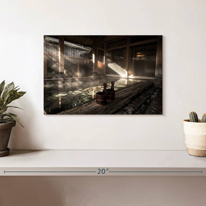 Lilie Japanese Onsen Spa, 8" H x 12" W