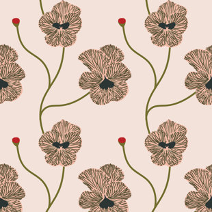 Flourish Floral Panel