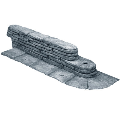 Bordure de pelouse 3 po H x 17 po.