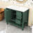 Tyshiem Modern Freestanding Single Bathroom Vanity with Ceramic Sink and Ample Storage-916761644
