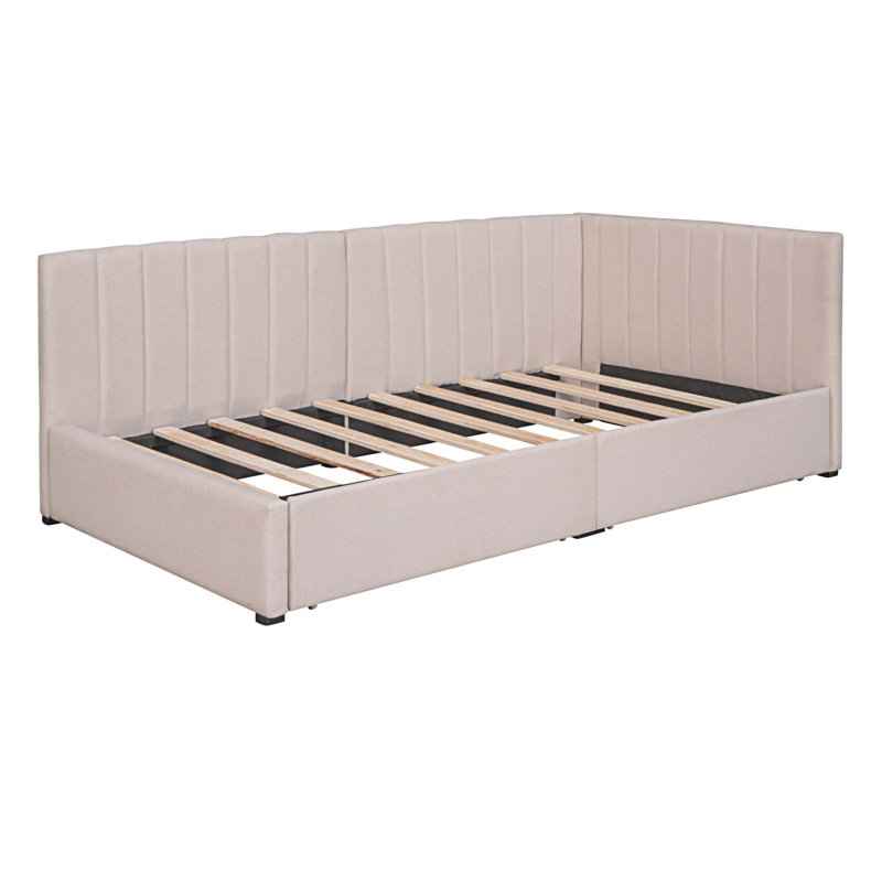 Lit de jour Naomee, Beige