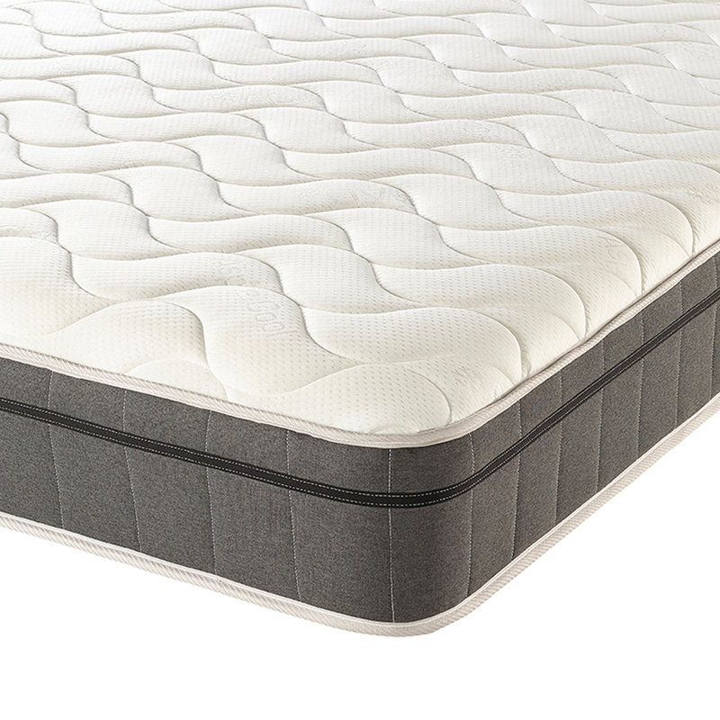 Luxury Medium Euro Top Hybrid Pocket Mattress with Memory Foam, Kingsize (5')