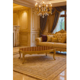 Cybulski Solid Wood Coffee Table