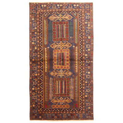 Whitford Navy Rug 3'3" x 6'3"