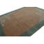 Rug & Kilim’S Chinese Art Deco Rug In Brown And Teal, With Floral Patterns-771628653