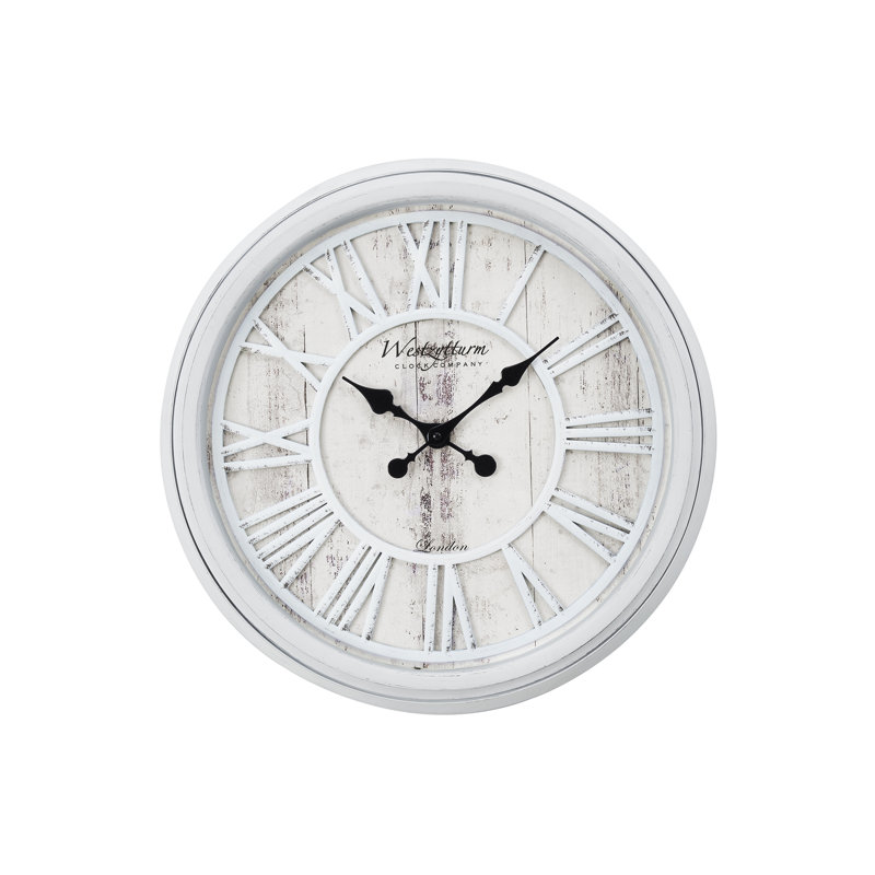 Horloge murale ronde 20 po gris serein - Élégant décor neutre pour tout espace
