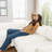Modern 7-Piece Modular Sofa With Storage & 1 Storage Ottoman-810369601