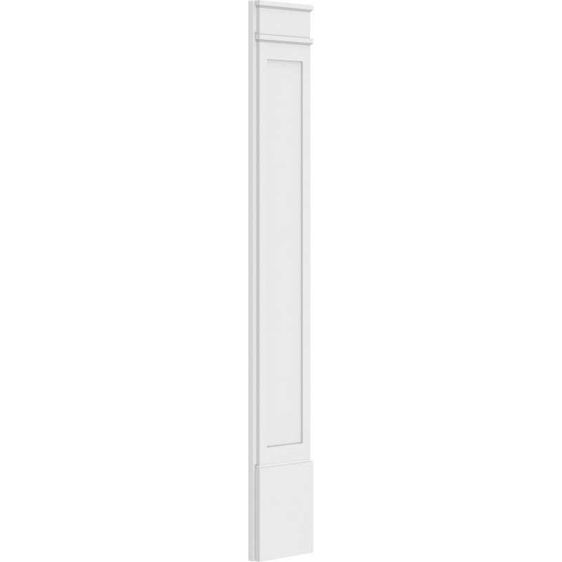 Pilâtre en PVC TruCraft (la paire), H 82 po x l 4 po x P 2 po, Base et chapiteau décoratifs