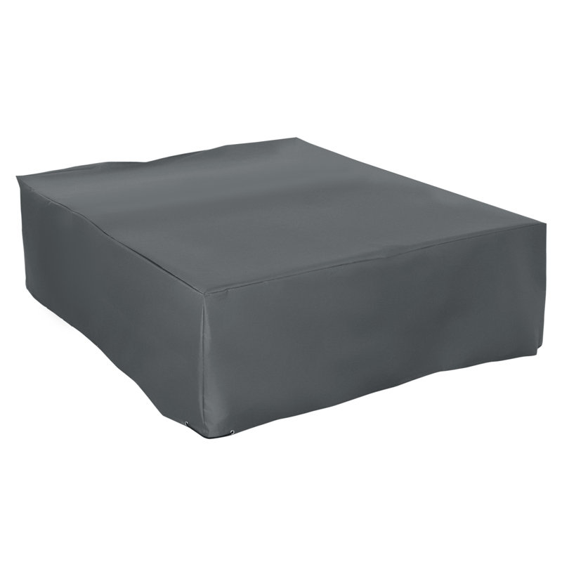 Jacobo Outdoor Patio Chair Cover, Grey