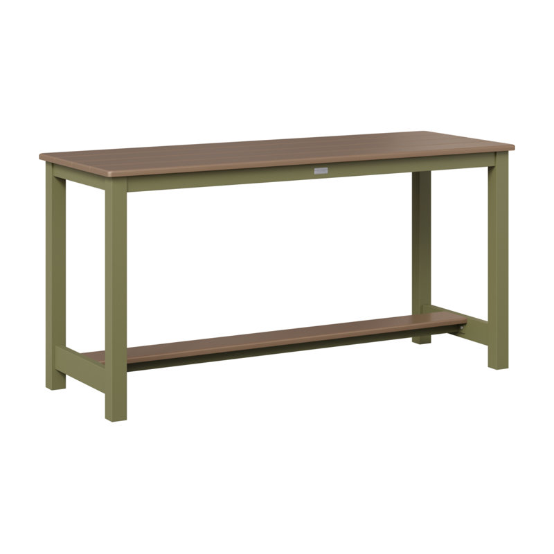 Table de salle à manger Berlin Gardens, Bronze martelé, Vert sauge