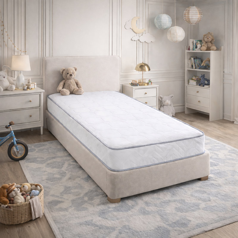 Sareer Kids Cool Breeze Memory Coil Mattress , Double (4'6)