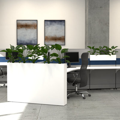 Jardinières en stratifié pour l'intérieur | Collection Sol Furniture | P 9 po | 3 hauteurs différentes | 8 options de stratifié disponibles