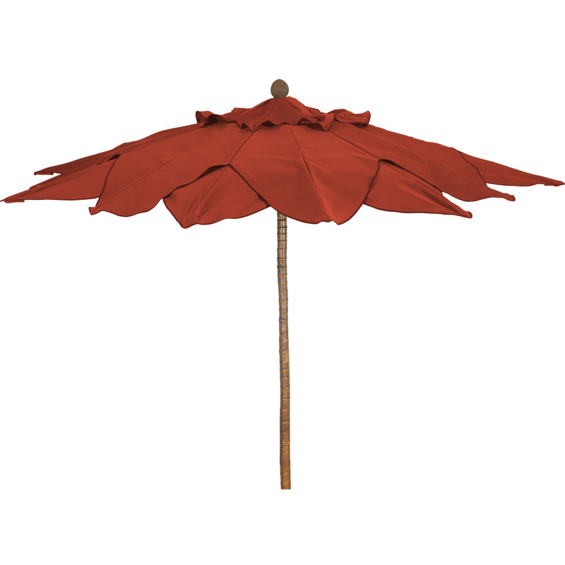 Parasol de marché 9 pi Prestige, Sunbrella® terre cuite