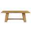 Ensemble de table de salle à manger en bois massif, table de salle à manger rectangulaire en pin vieilli et chaises à dossier en lattes Windsor pour cuisine / salle à manger-1584051675-1584051669-1584051674