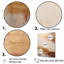 Minimal or et beige abstrait rivière II-97051036-97051038