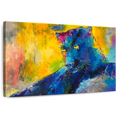 Couleurs de panthère noire