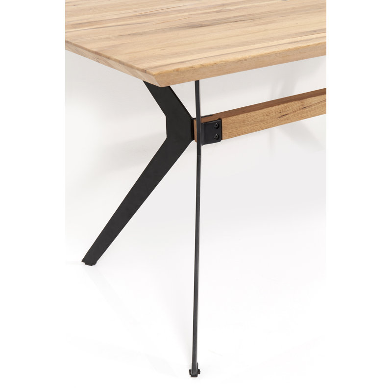 Table Downtown, Black, 78 cm H x 180 cm L x 90 cm W