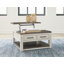 Table basse à plateau relevable Subhaan