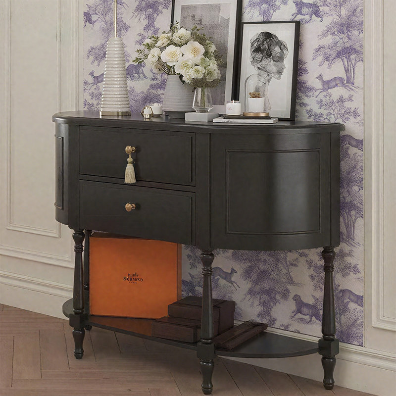 Console Retro, H 35,43 po x l 51,18 po x P 15,75 po