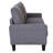 53" Square Arm Loveseat-111183591