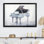 «Gray Piano Winter Echoes I», reproduction sur toile