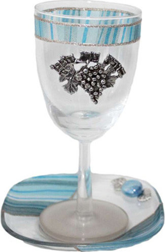 Glass Kiddush Cups