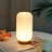 Ebern Designs 3-color Light Source Dimmable Touch Bedside Lamp