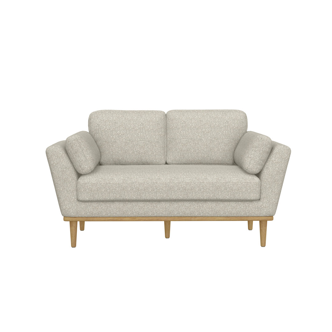 83'' Upholstered Sofa Set With Reversible Tray Ottoman AllModern