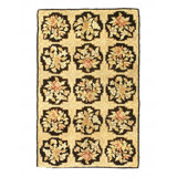Canvello Antique American Hooked Rug - 3'8'' X 5'9''