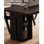 Table de bureau scandinave luxueuse en bois massif-657368467