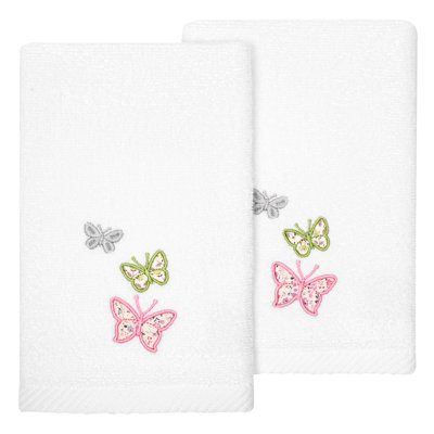  2 Piece Turkish Cotton Fingertip Towel Set