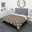 Ensemble de housse de couette abstract rétro de style mid-century-40703680