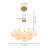 13 - Light Dimmable Globe Chandelier