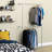 38.5'''' Wall Mounted Industrial Clothes Rack