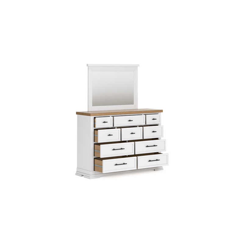 Commode et miroir Ashbryn