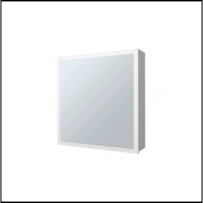 Versatile Medicine Cabinet With Included Mirror And 1 Door