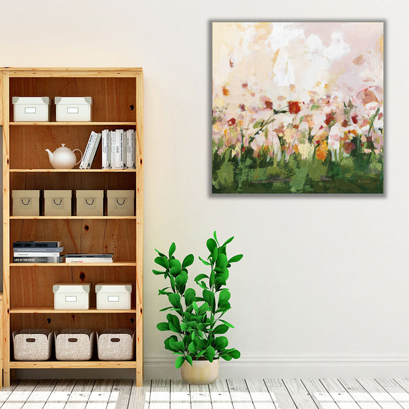 Spontaneous Summer III - Canvas Print Wall Art, 12" H x 12" W