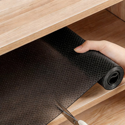 Douilles de coussin EVA Doublure de tablette de 9,8 pi pour armoires de cuisine Revêtement antiadhésif pour tapis de tiroir Protecteur EVA pour placard