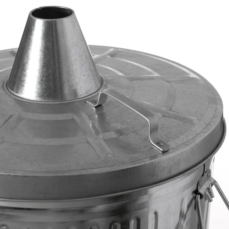 Lizandra Galvanized Incinerator Can