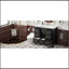 Ensemble de meuble-lavabo 36 po avec lavabo en résine, armoire de rangement en bois massif, ensemble de meuble-lavabo autoportant avec 5 tiroirs et portes à fermeture douce-7214124
