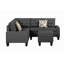 Canapé modulaire 6 pièces rembourré-1073082530