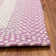 Waterbury Farmhouse Handmade Braided Purple Area Rug