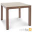4 - Person Plastic Patio Dining Set Square Table