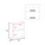 Armoire de salle de bain polyvalente avec tablettes et miroir pour un rangement organisé et un décor élégant