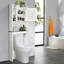 Rangement au-dessus de la toilette l 23,5 po x H 68,5 po x P 7,5 po Norge