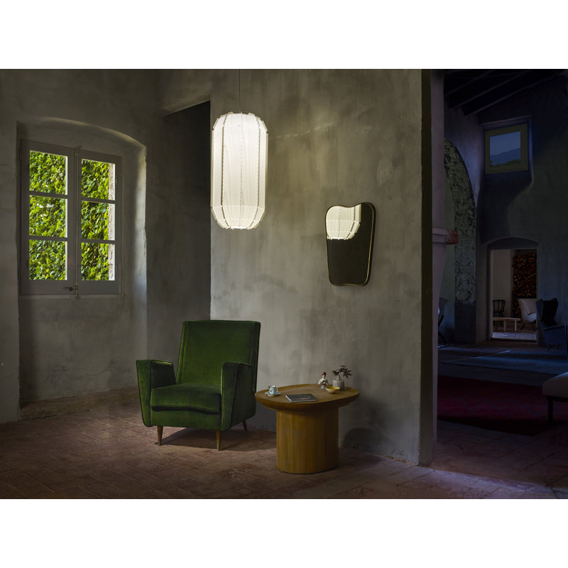 Stitches 1 - Light Pendant, E26/Medium (Standard), Ivory White