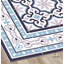 Eliasz Vinyl Machine Printed Area Rug-1500504865