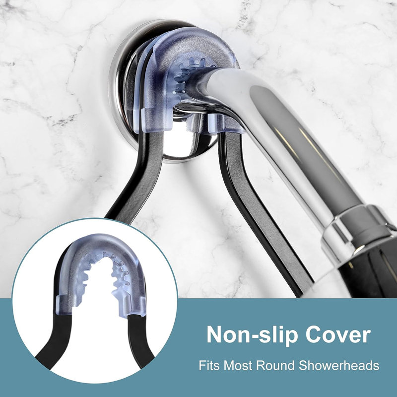 Serviteur de douche suspendu Mamye, Noir