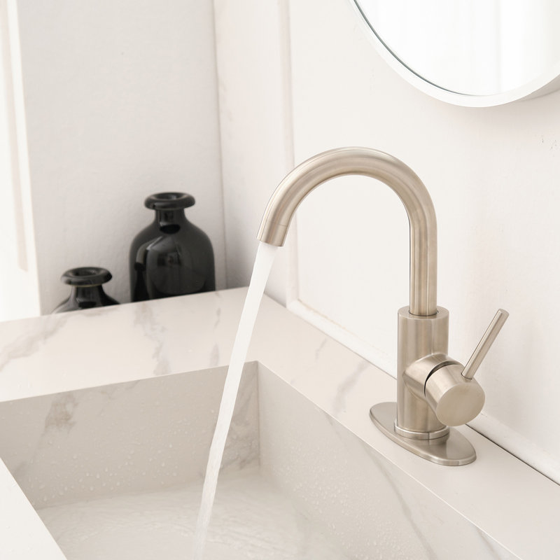 Single Hole Single-Handle Bar Faucet, Polished Chrome