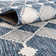 Blue Traliccio Indoor/Outdoor Trellis Rug